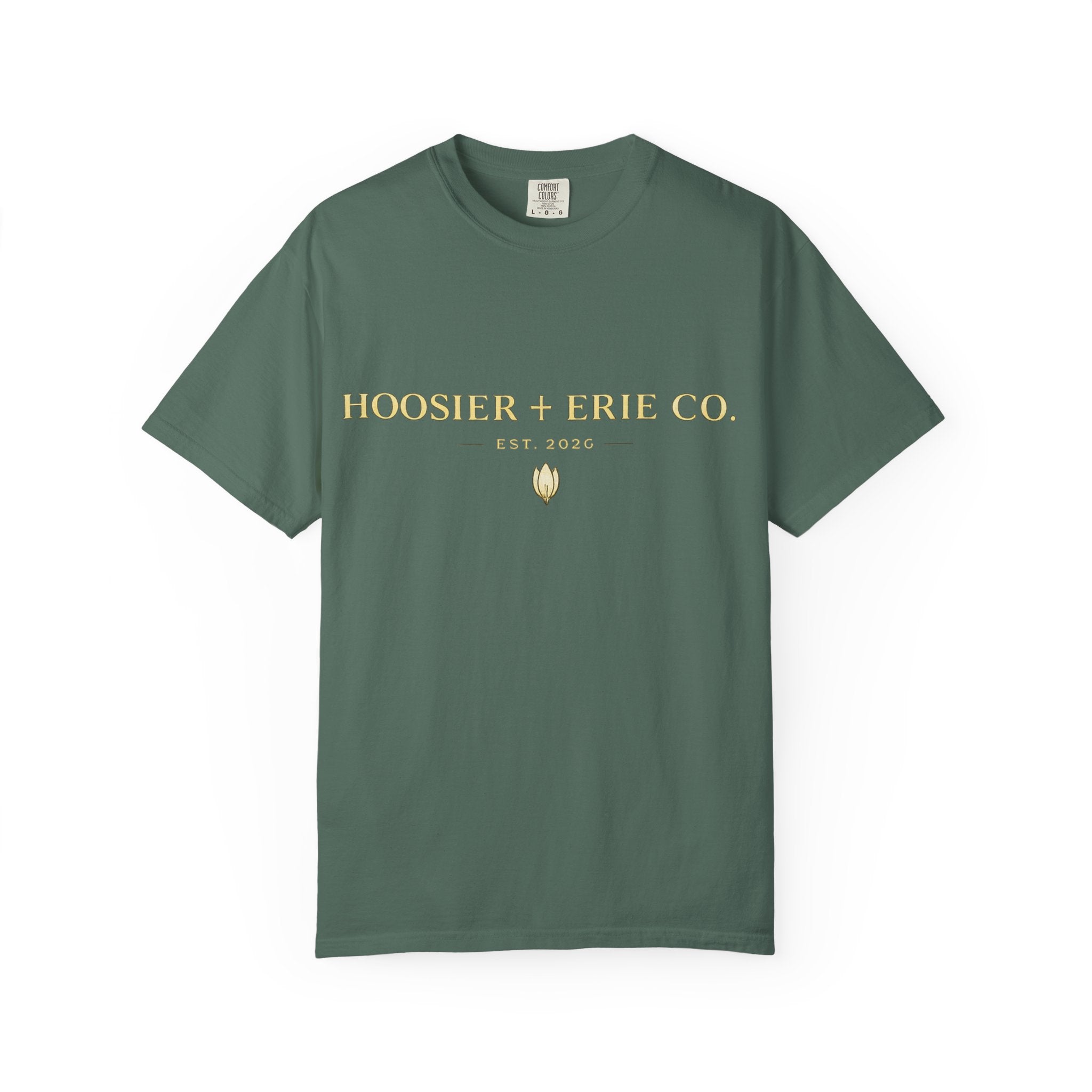 Hoosier + Erie Co. Est. 2020 Vintage Garment-Dyed T-Shirt