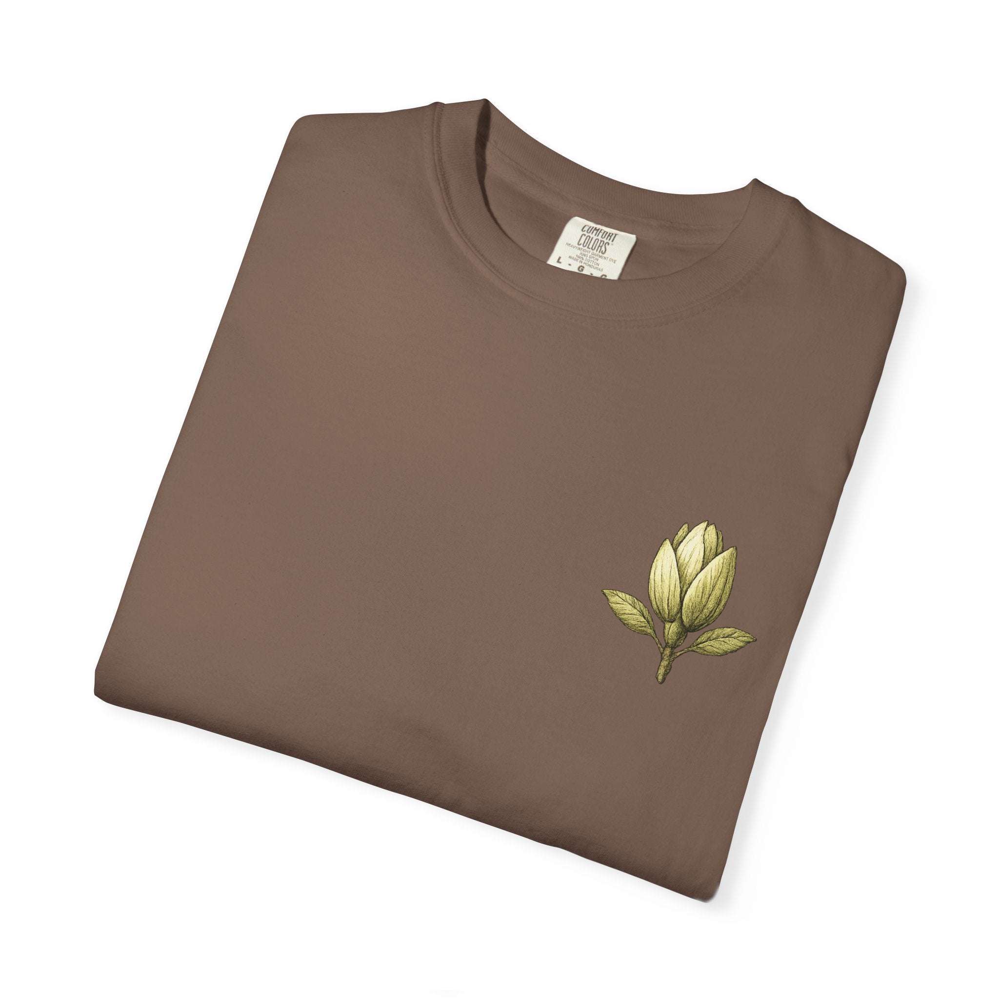 Homegrown Tree T-Shirt — 'Homegrown' Chest Logo Botanical Tee