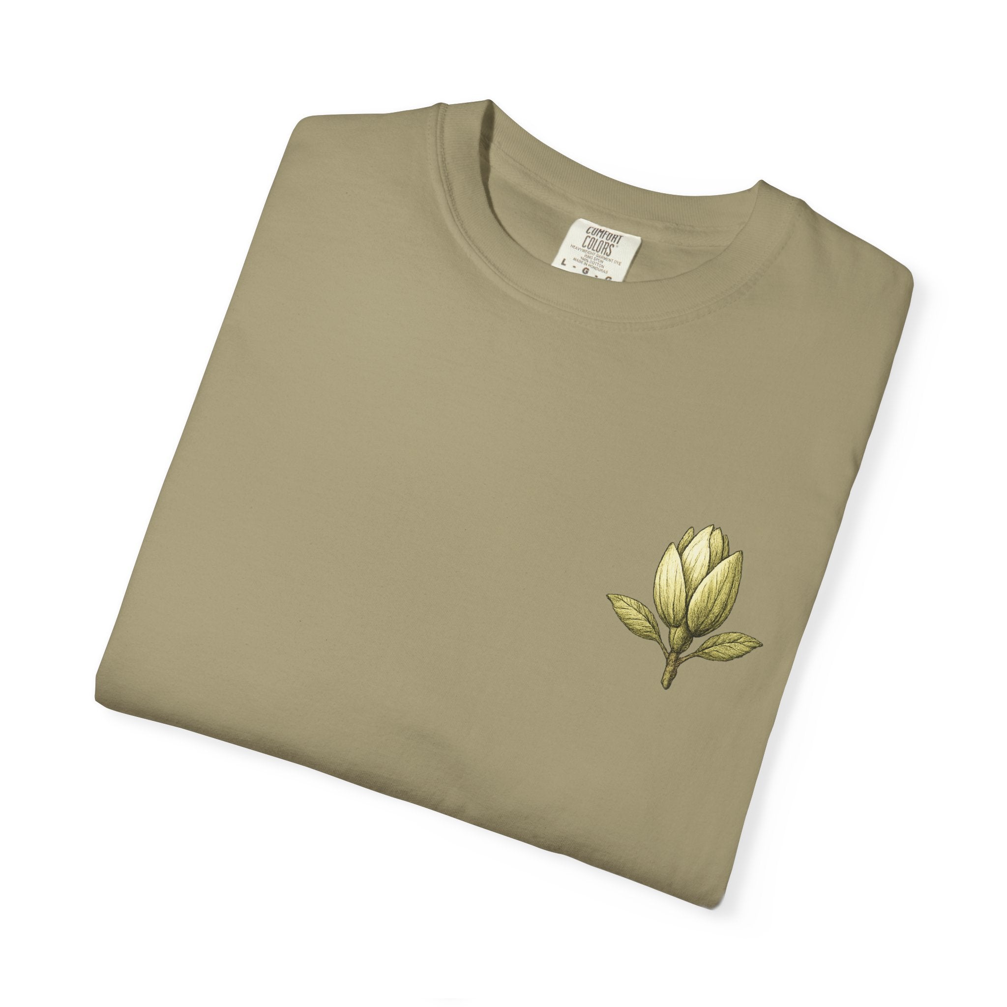 Homegrown Tree T-Shirt — 'Homegrown' Chest Logo Botanical Tee