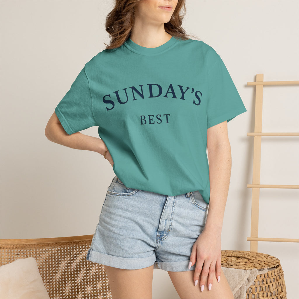 Sunday's Best T‑Shirt — Casual Cream Graphic Tee