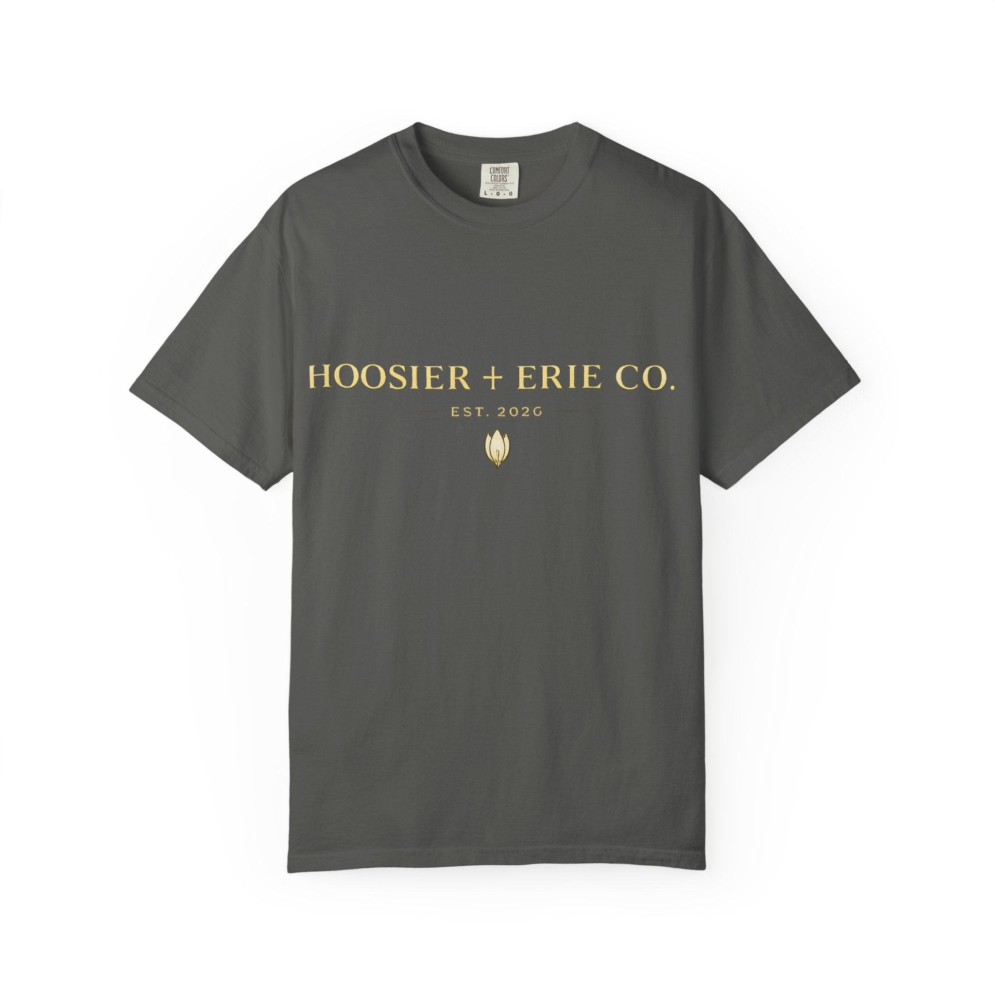 Hoosier + Erie Co. Est. 2020 Vintage Garment-Dyed T-Shirt