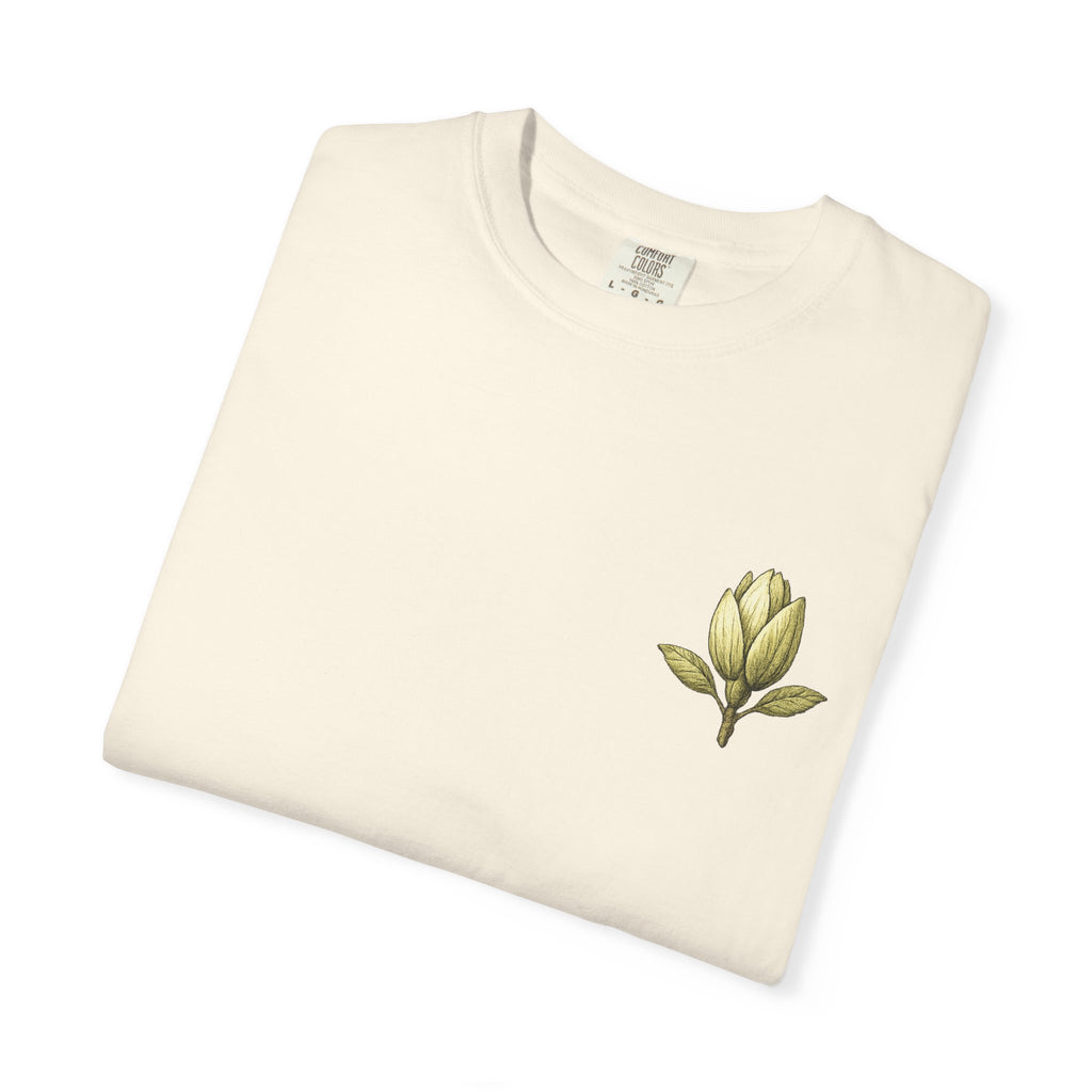 Homegrown Tree T-Shirt — 'Homegrown' Chest Logo Botanical Tee