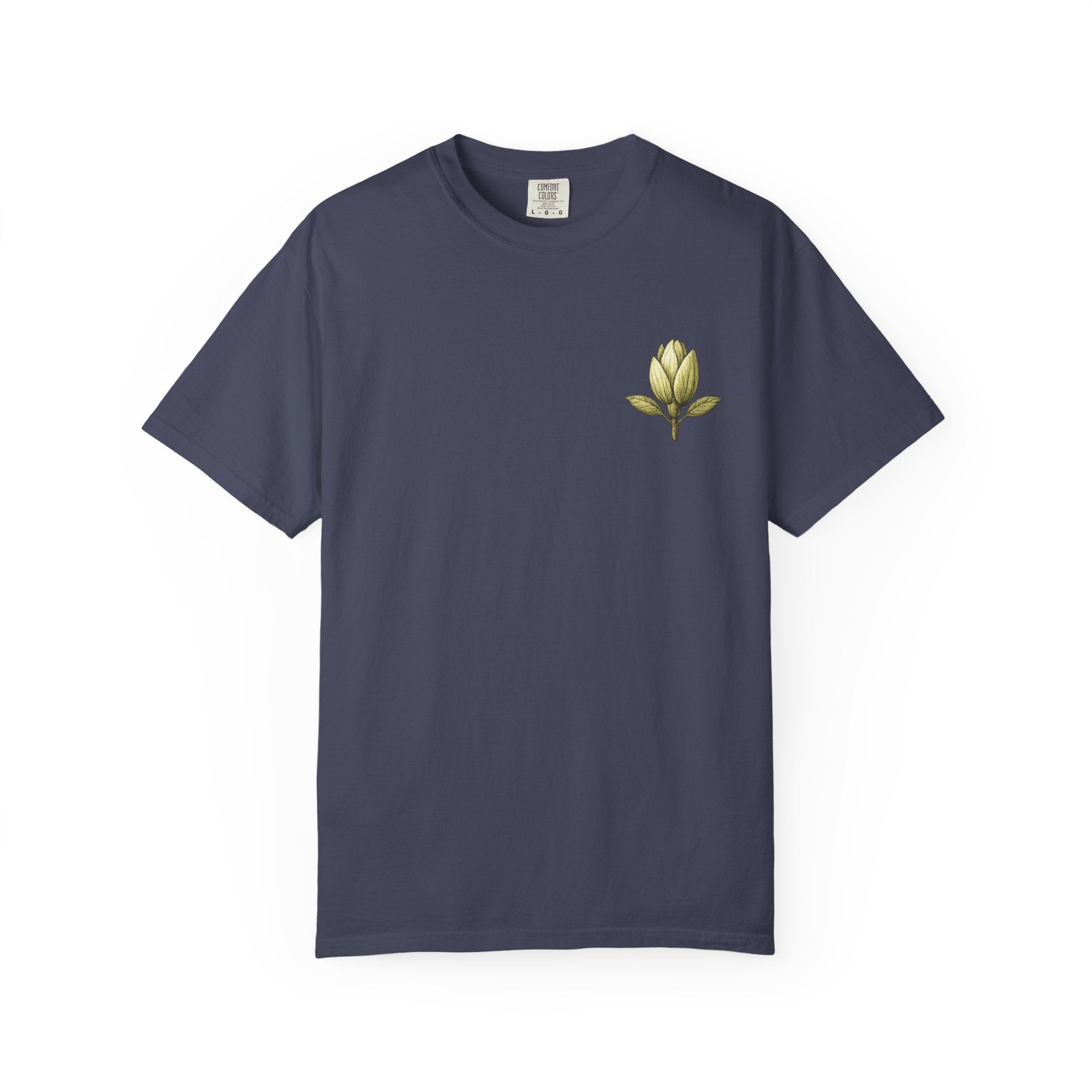 Homegrown Tree T-Shirt — 'Homegrown' Chest Logo Botanical Tee