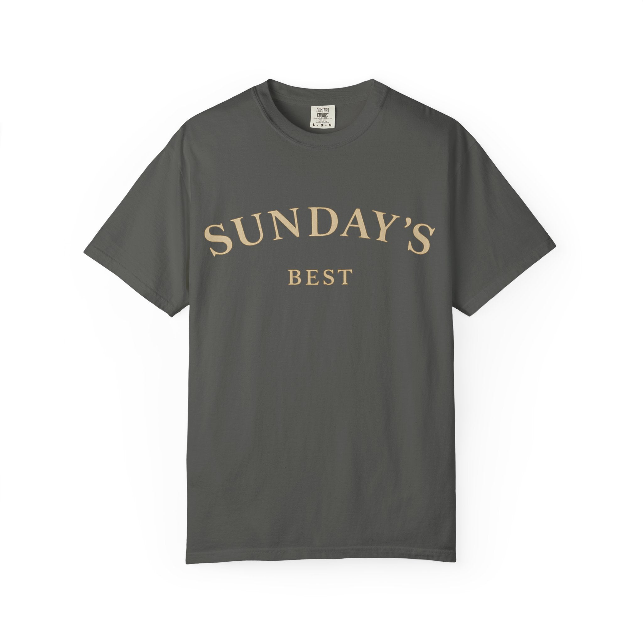 Sunday's Best T‑Shirt — Casual Cream Graphic Tee