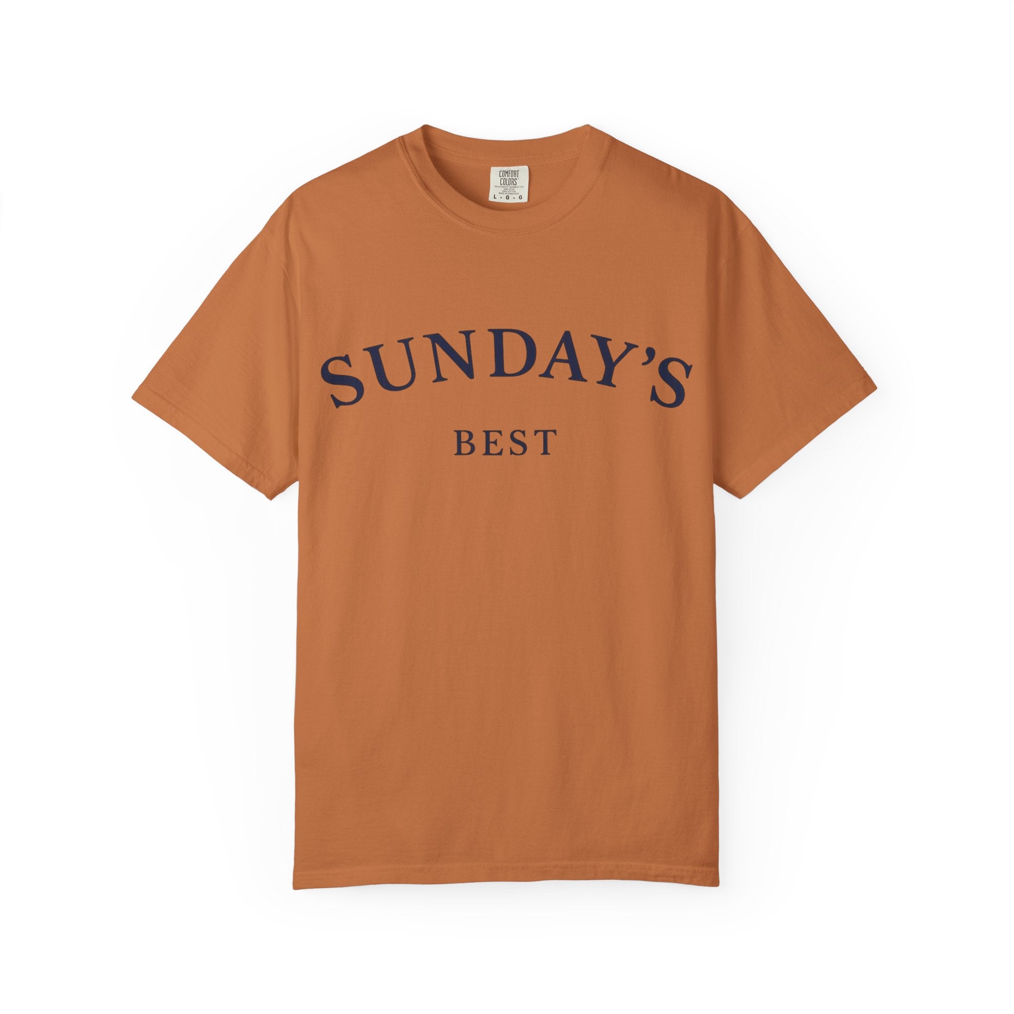 Sunday's Best T‑Shirt — Casual Cream Graphic Tee