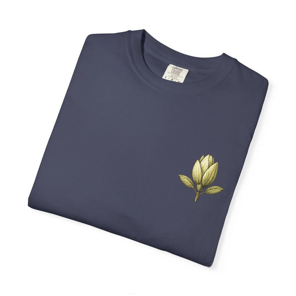 Homegrown Tree T-Shirt — 'Homegrown' Chest Logo Botanical Tee