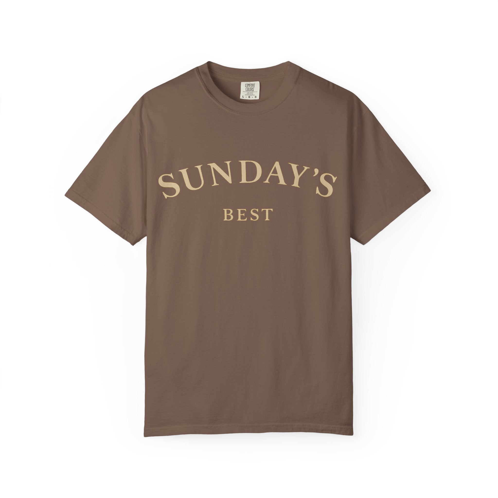 Sunday's Best T‑Shirt — Casual Cream Graphic Tee