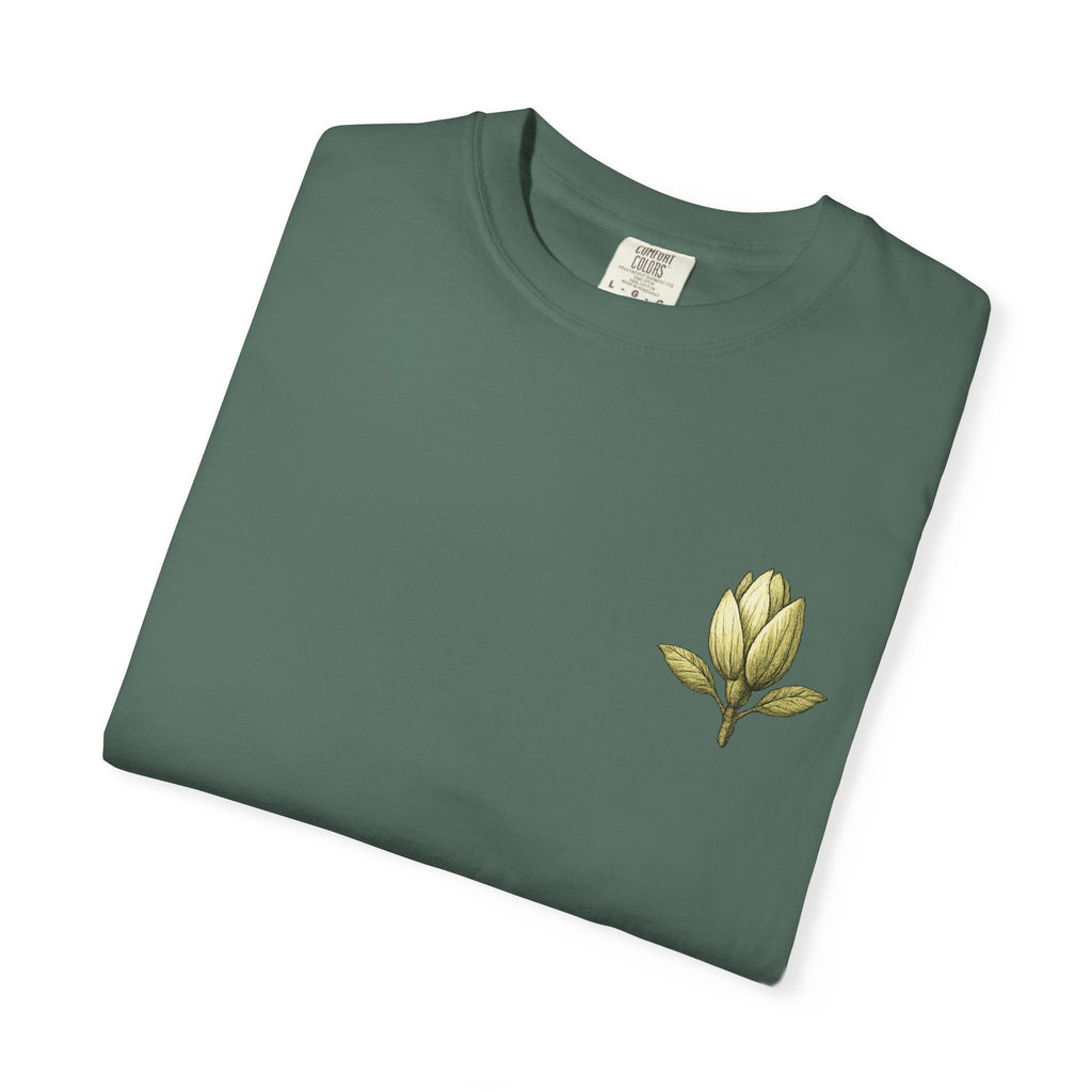 Homegrown Tree T-Shirt — 'Homegrown' Chest Logo Botanical Tee