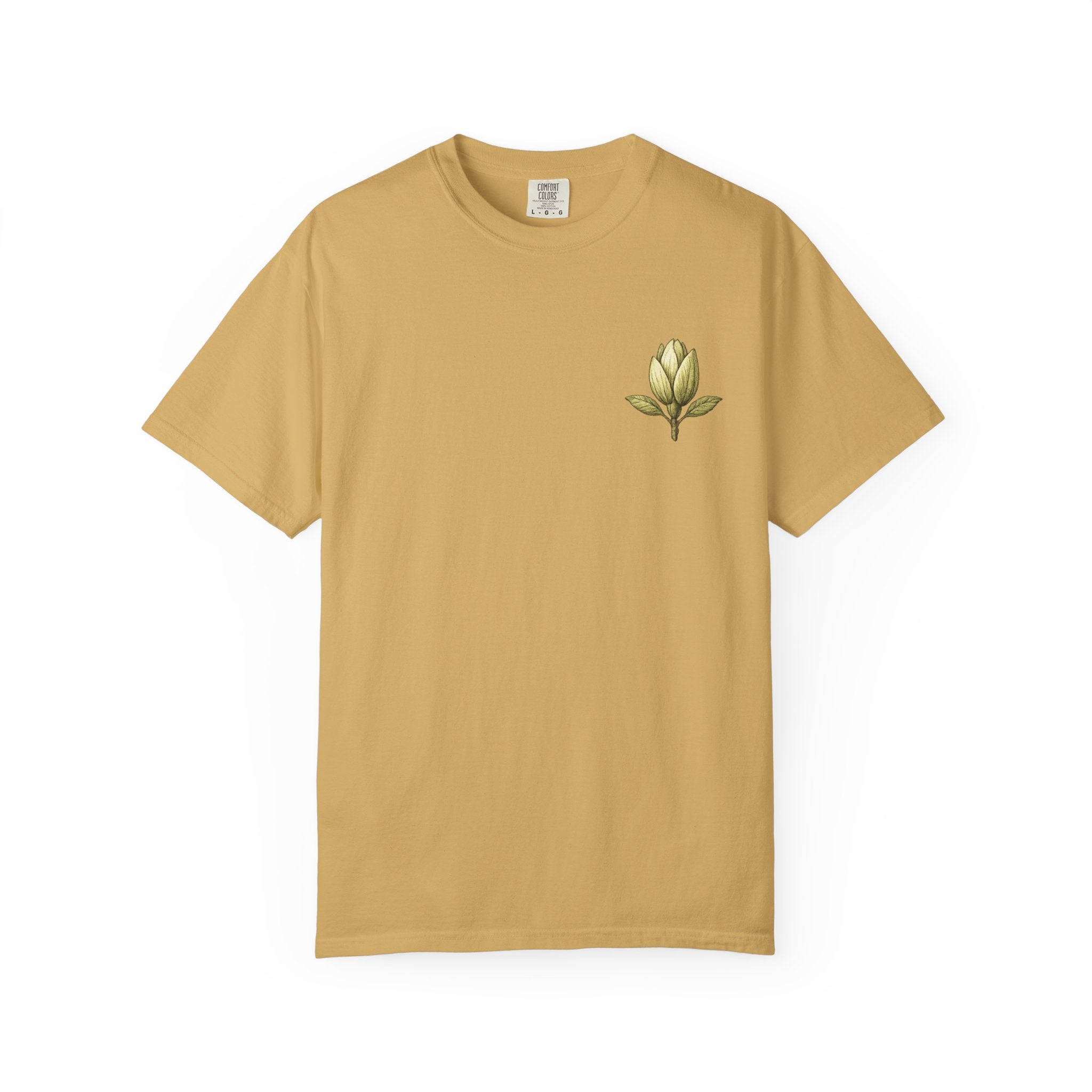 Homegrown Tree T-Shirt — 'Homegrown' Chest Logo Botanical Tee