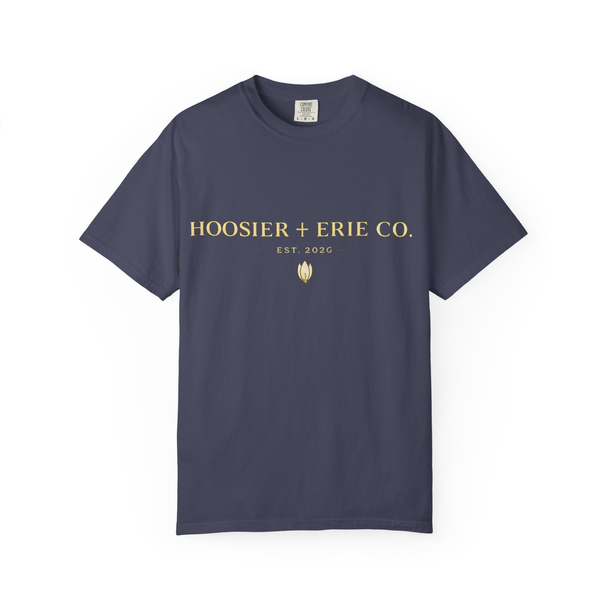 Hoosier + Erie Co. Est. 2020 Vintage Garment-Dyed T-Shirt