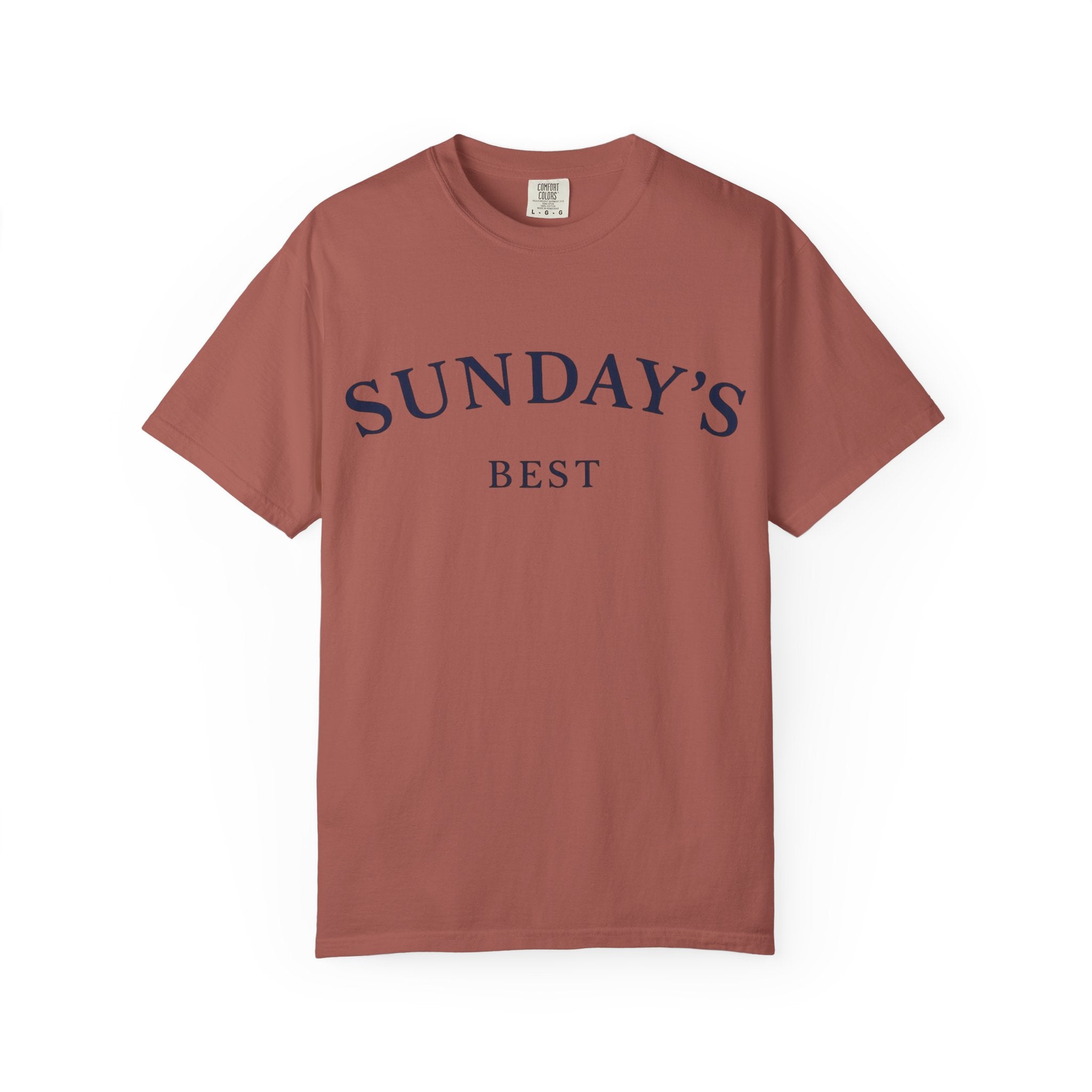 Sunday's Best T‑Shirt — Casual Cream Graphic Tee