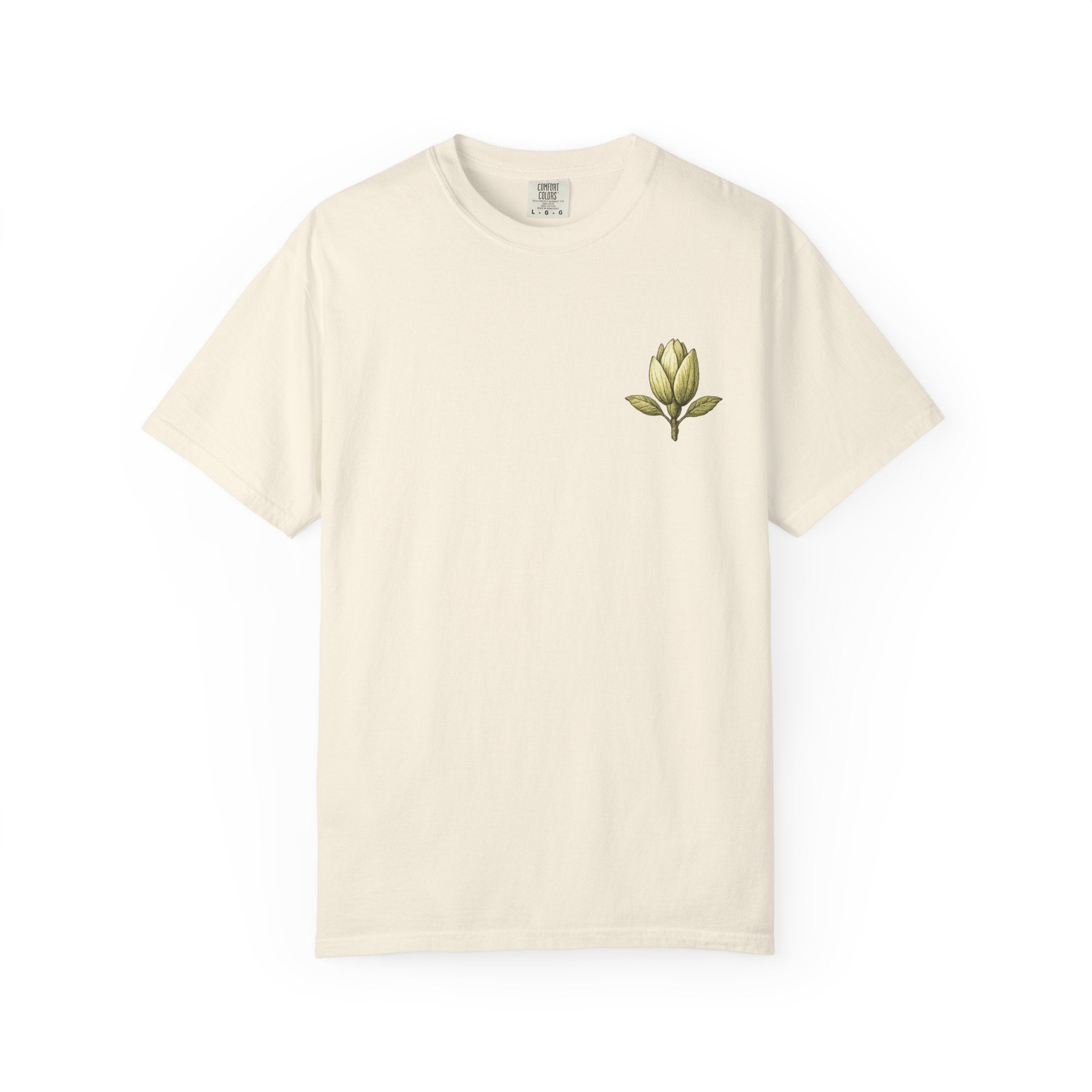 Homegrown Tree T-Shirt — 'Homegrown' Chest Logo Botanical Tee