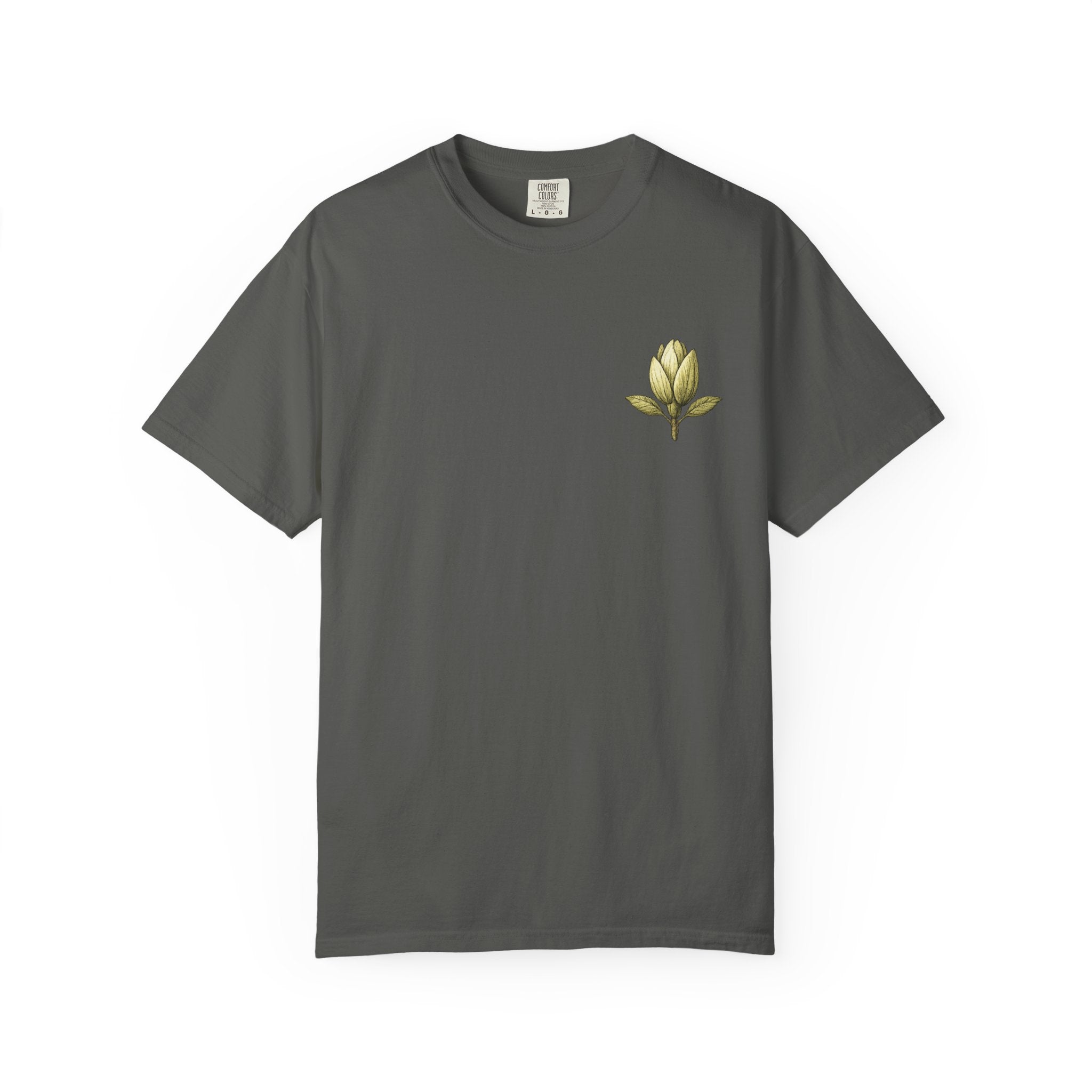 Homegrown Tree T-Shirt — 'Homegrown' Chest Logo Botanical Tee