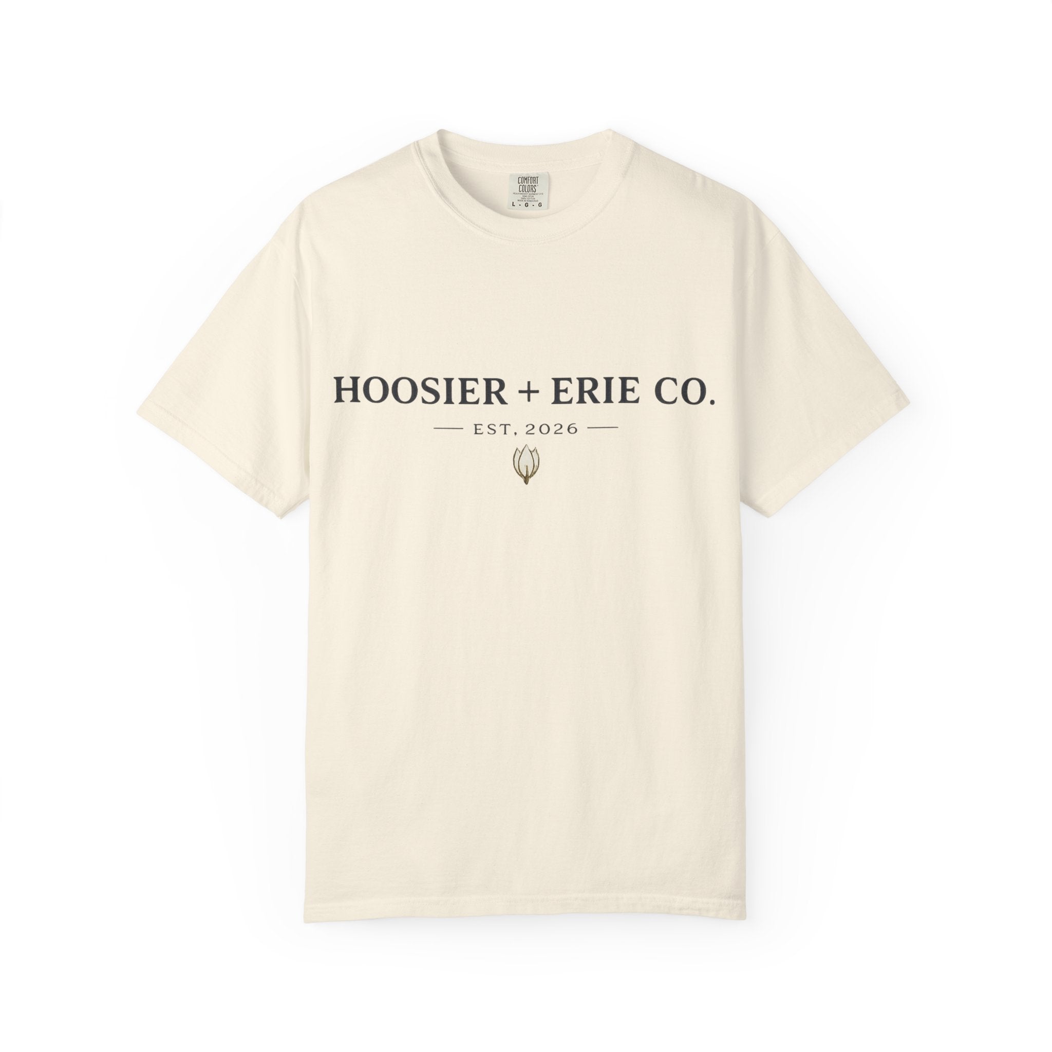 Hoosier + Erie Co. Est. 2020 Vintage Garment-Dyed T-Shirt