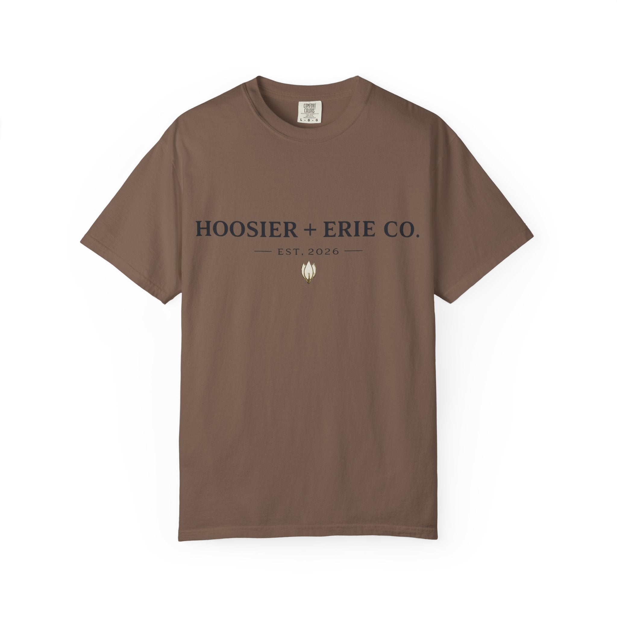 Hoosier + Erie Co. Est. 2020 Vintage Garment-Dyed T-Shirt